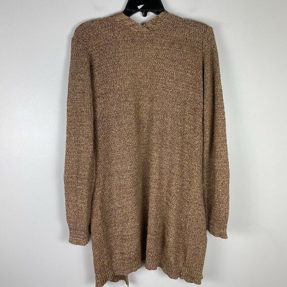 Tan Long Cardigan Sweater w Pockets Sz Small Cozy Comfort Love Ellie Stitch Fix - Picture 4 of 6